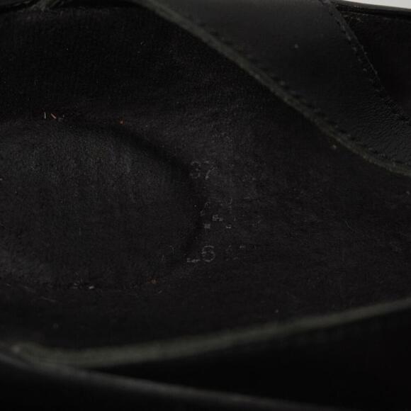 Birkenstock Tatami Footbed Black Leather Sandals‎ Shoes Comfort EUR 37 US 7 - Picture 8 of 9